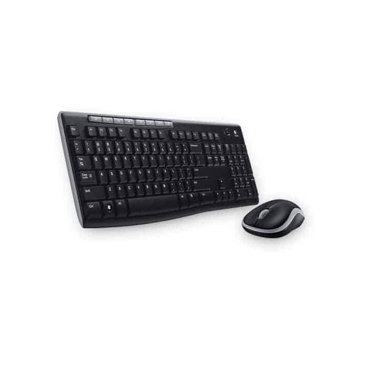 (image for) Logitech Combo MK270 Combo Wireless Desktop Keyboard and Mouse USB